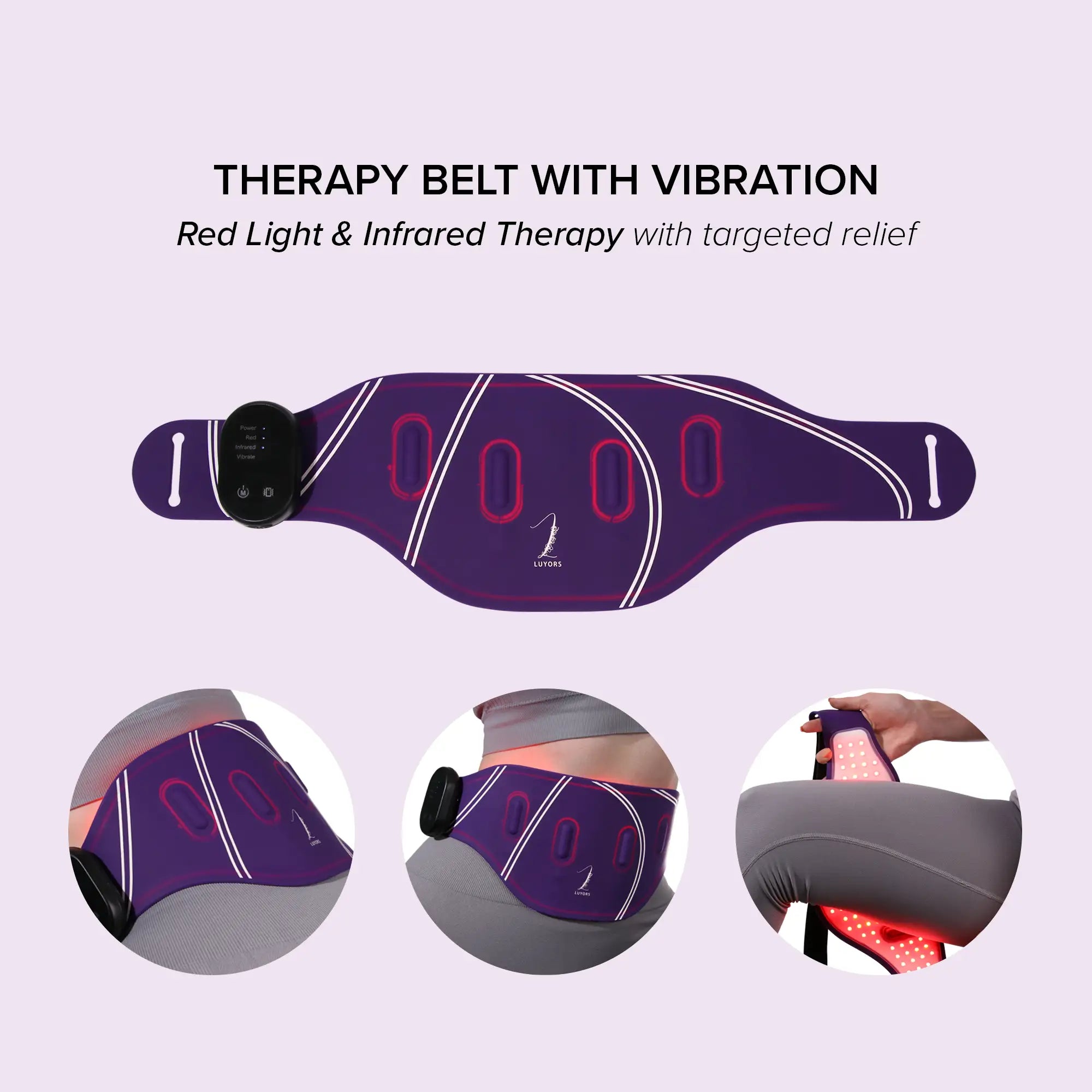 Red Light & NIR Vibration Belt