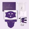 Equinox-Pro-LED-mask-complete-unboxing-showing-mask,-controller,-charging-cable-and-accessories